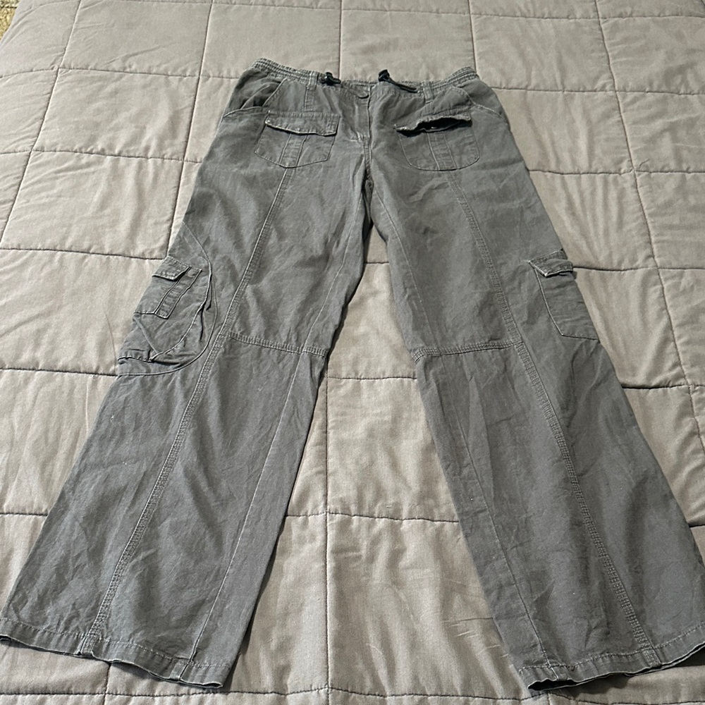 Brandy Melville Charcoal Cargo Pants